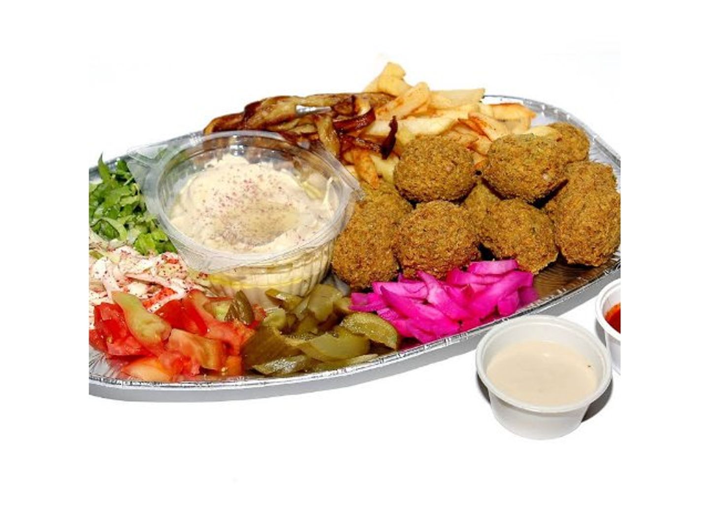 صحن فلافل