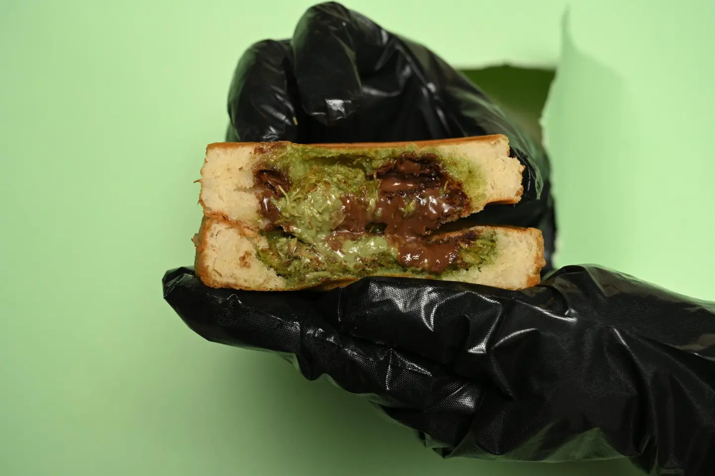 كنافة بستاشيو وافل