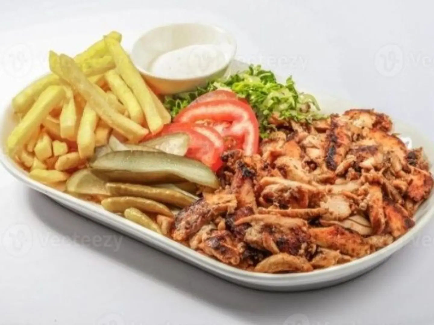 Chicken Shawarma Plate Regular