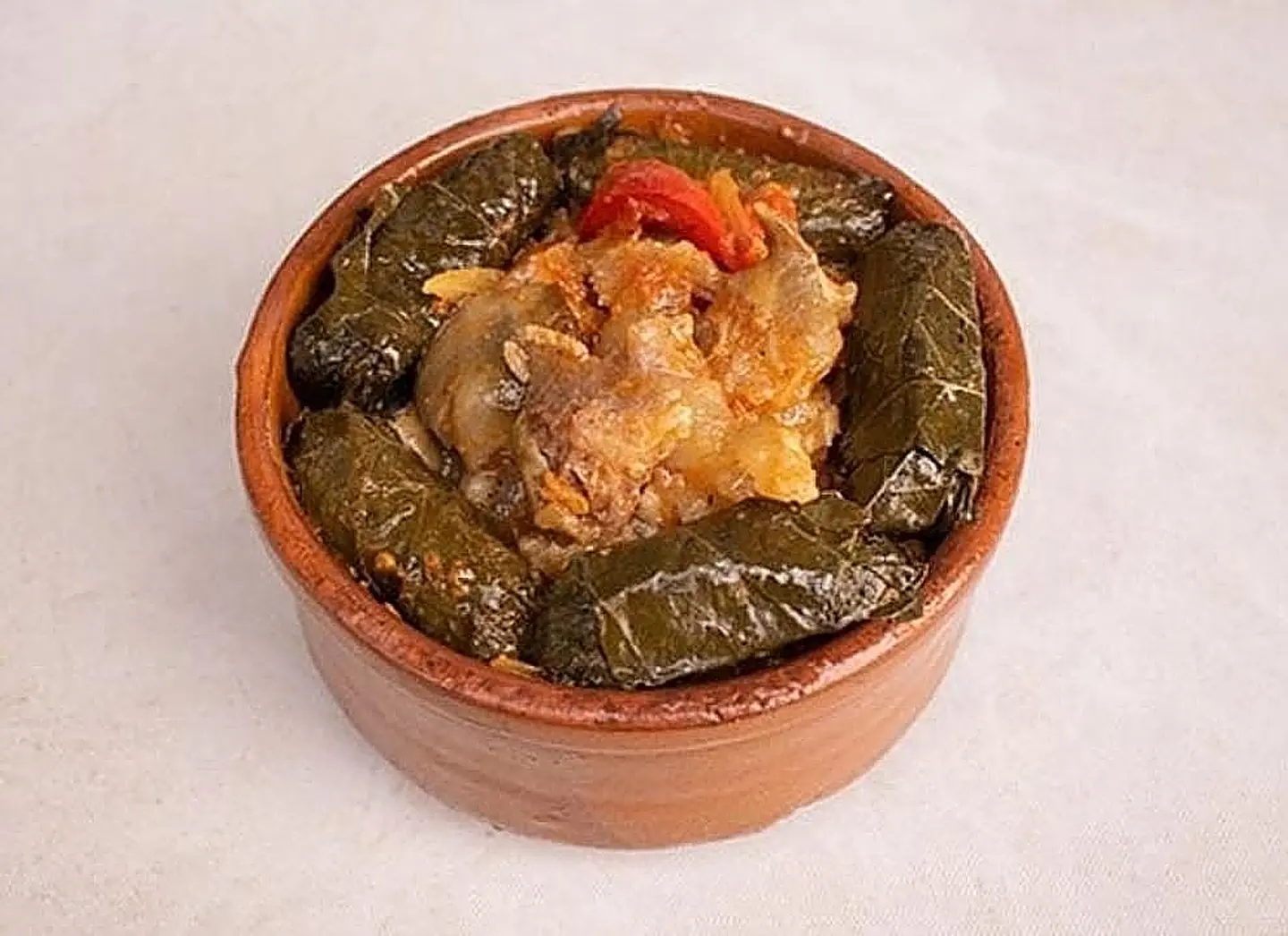 Stuffed Grape Leaves With Akkawi