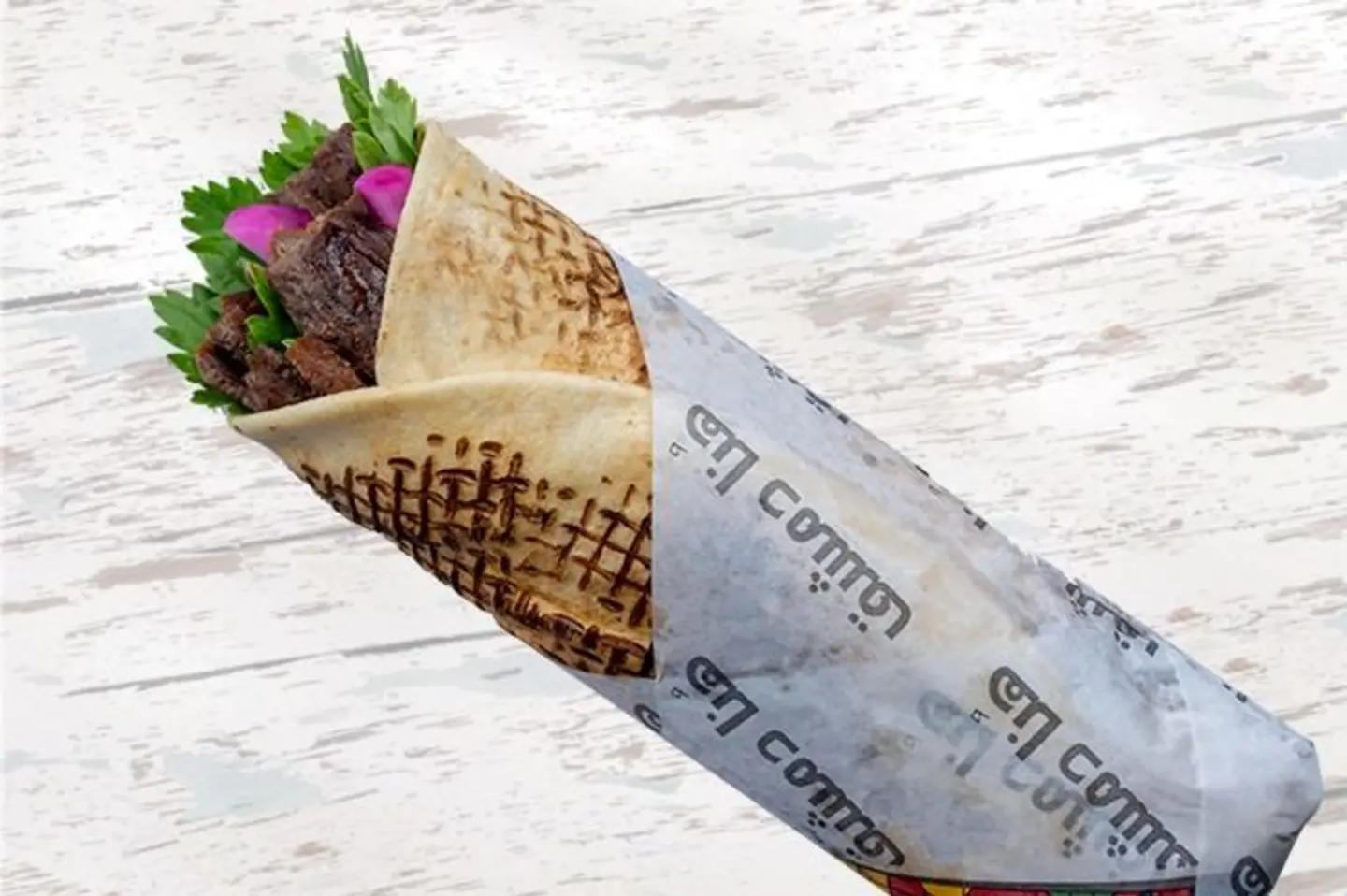 ساندوش شاورما لحم