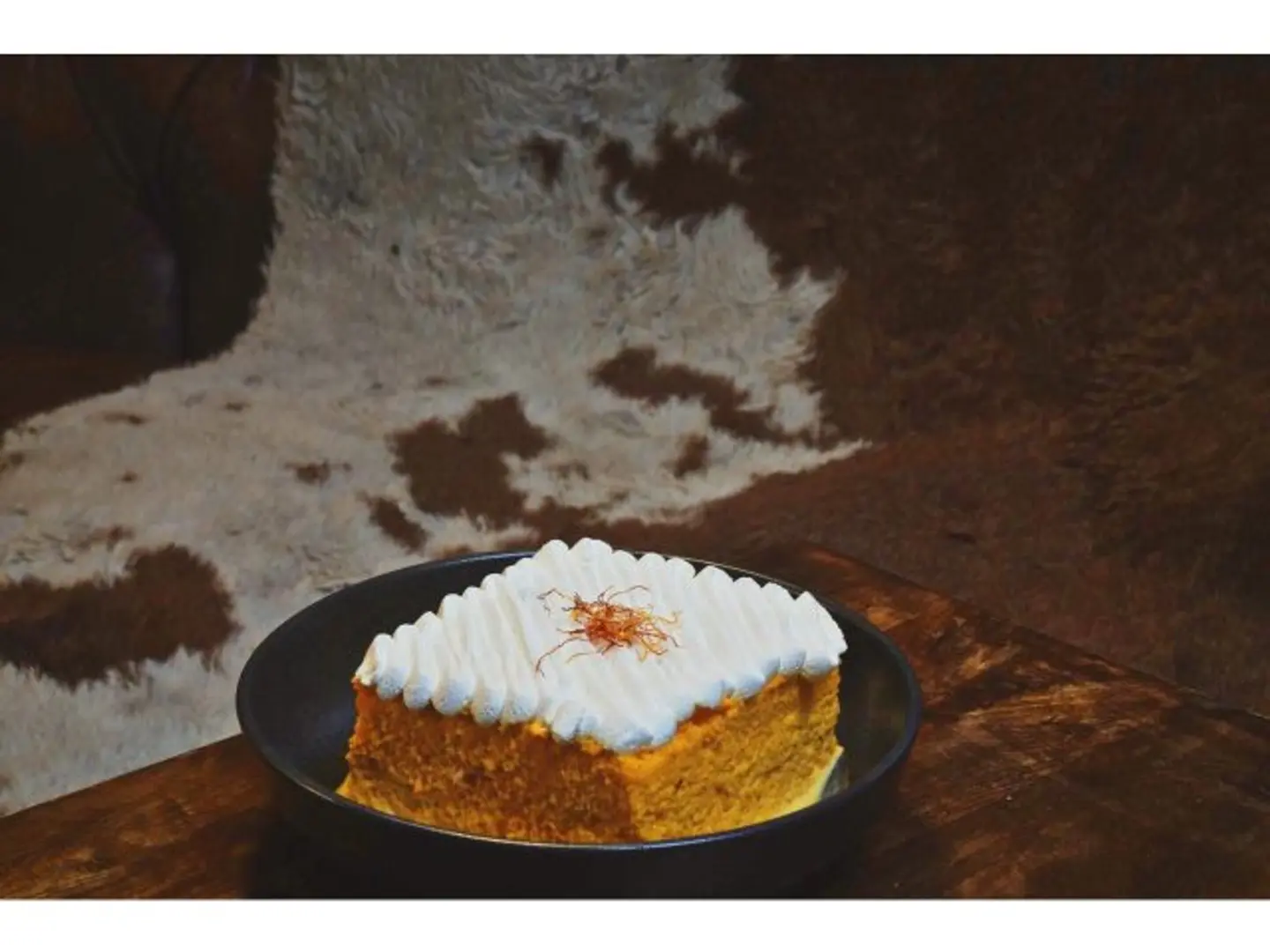 Saffron Milk Cake