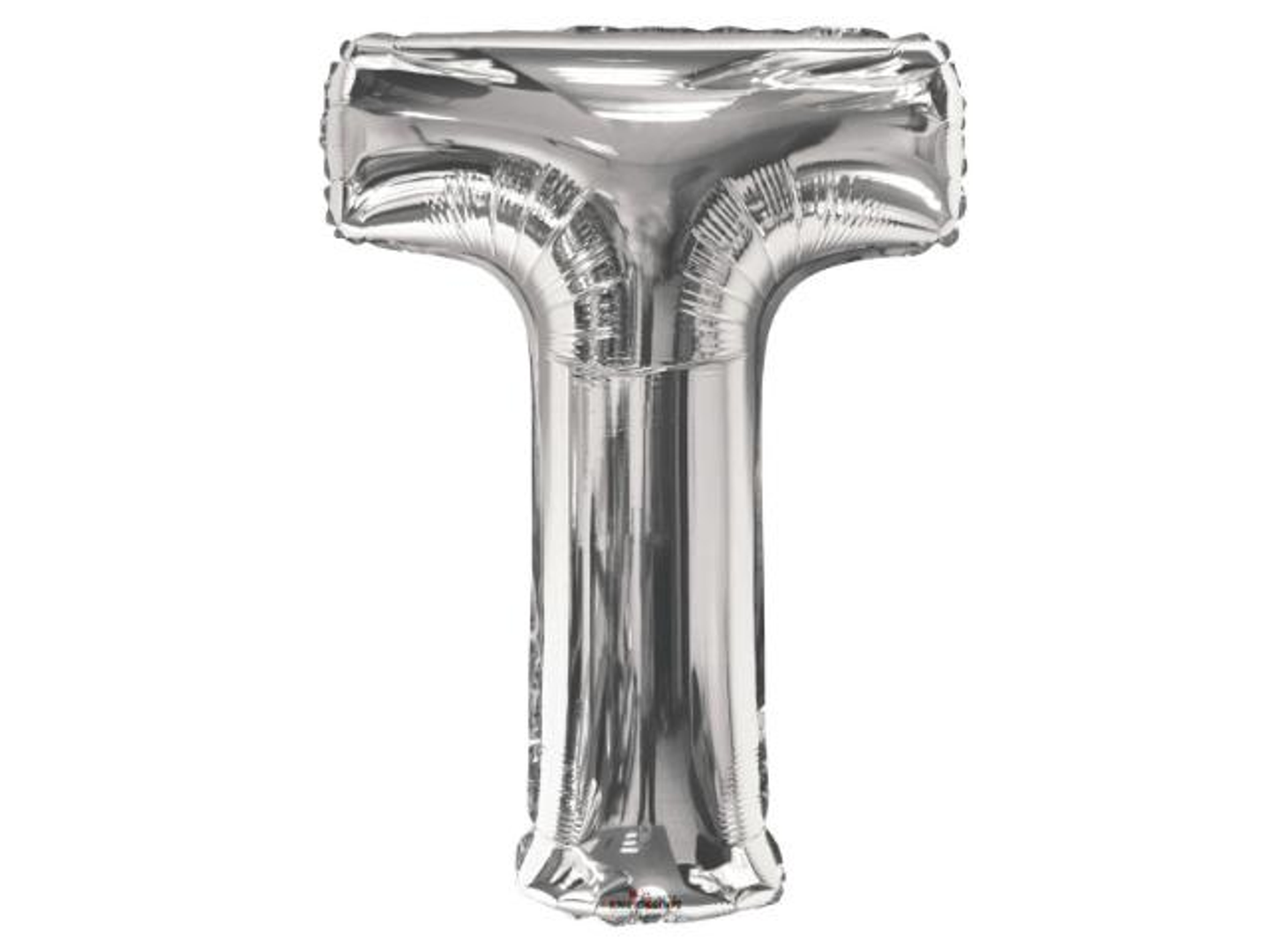 Silver Letter Balloons T
