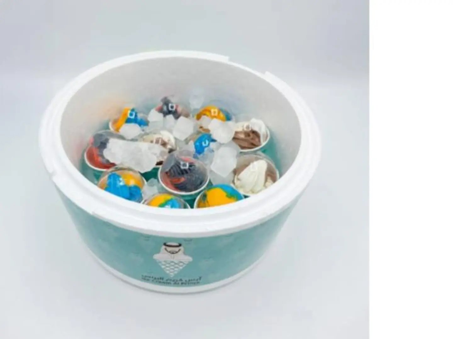 Ice Cream Box With 12 Tubs