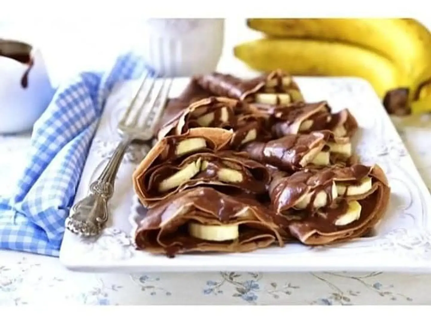 كريب نوتيلا موز