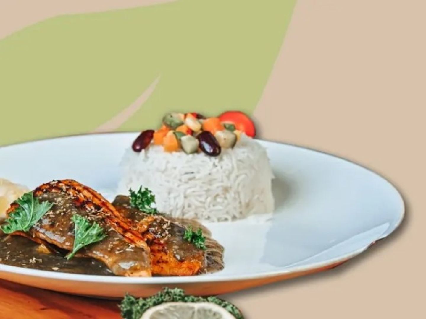 دجاج مشوي بالأعشاب