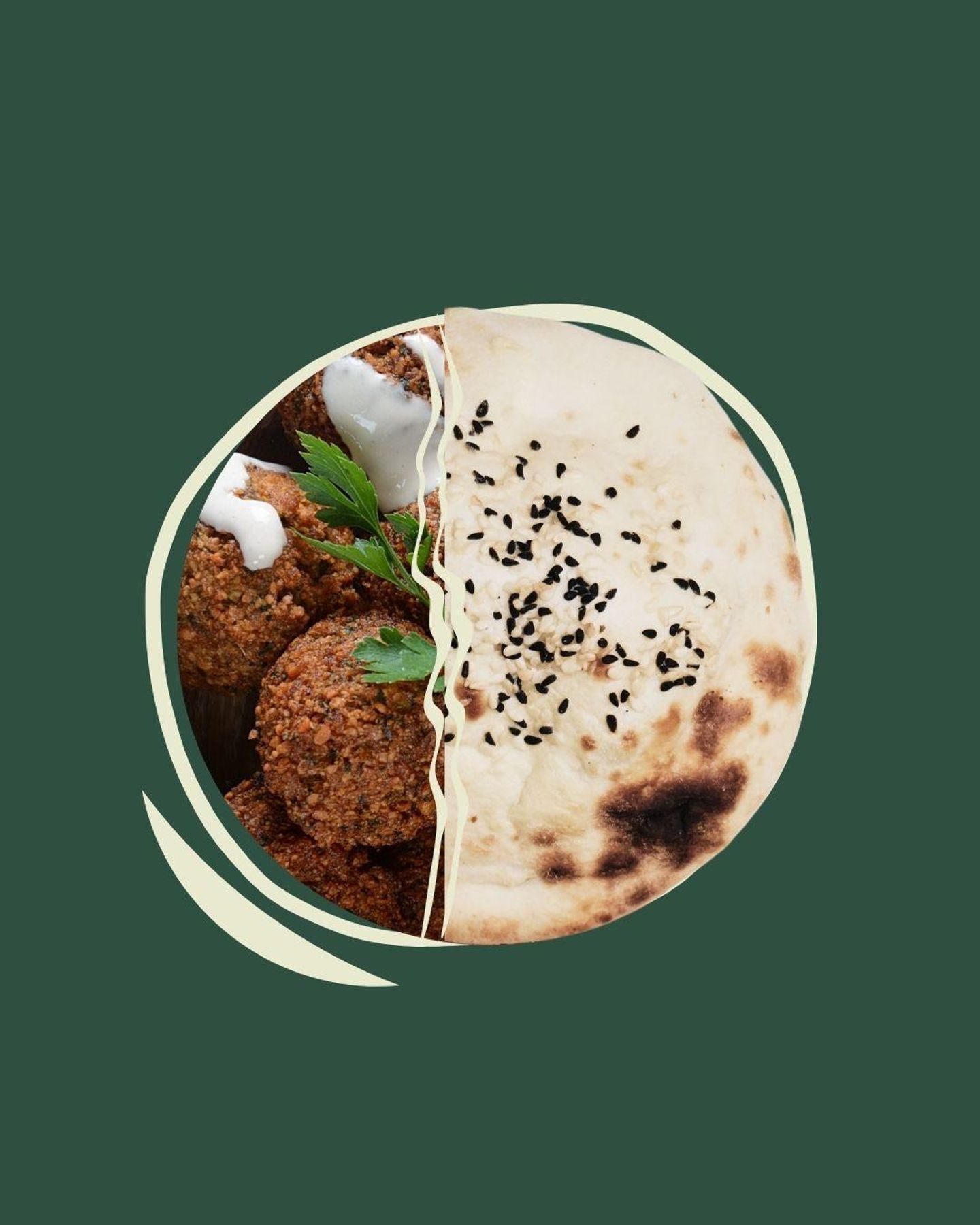 مدور فلافل