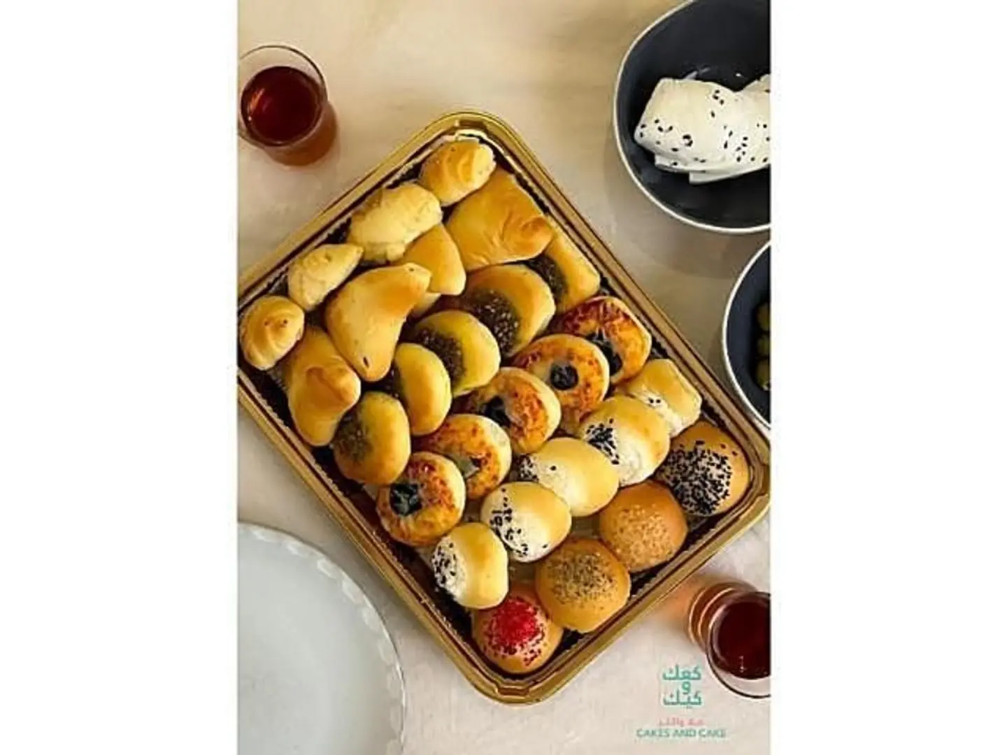 Mixed Pastries 30 Pieces