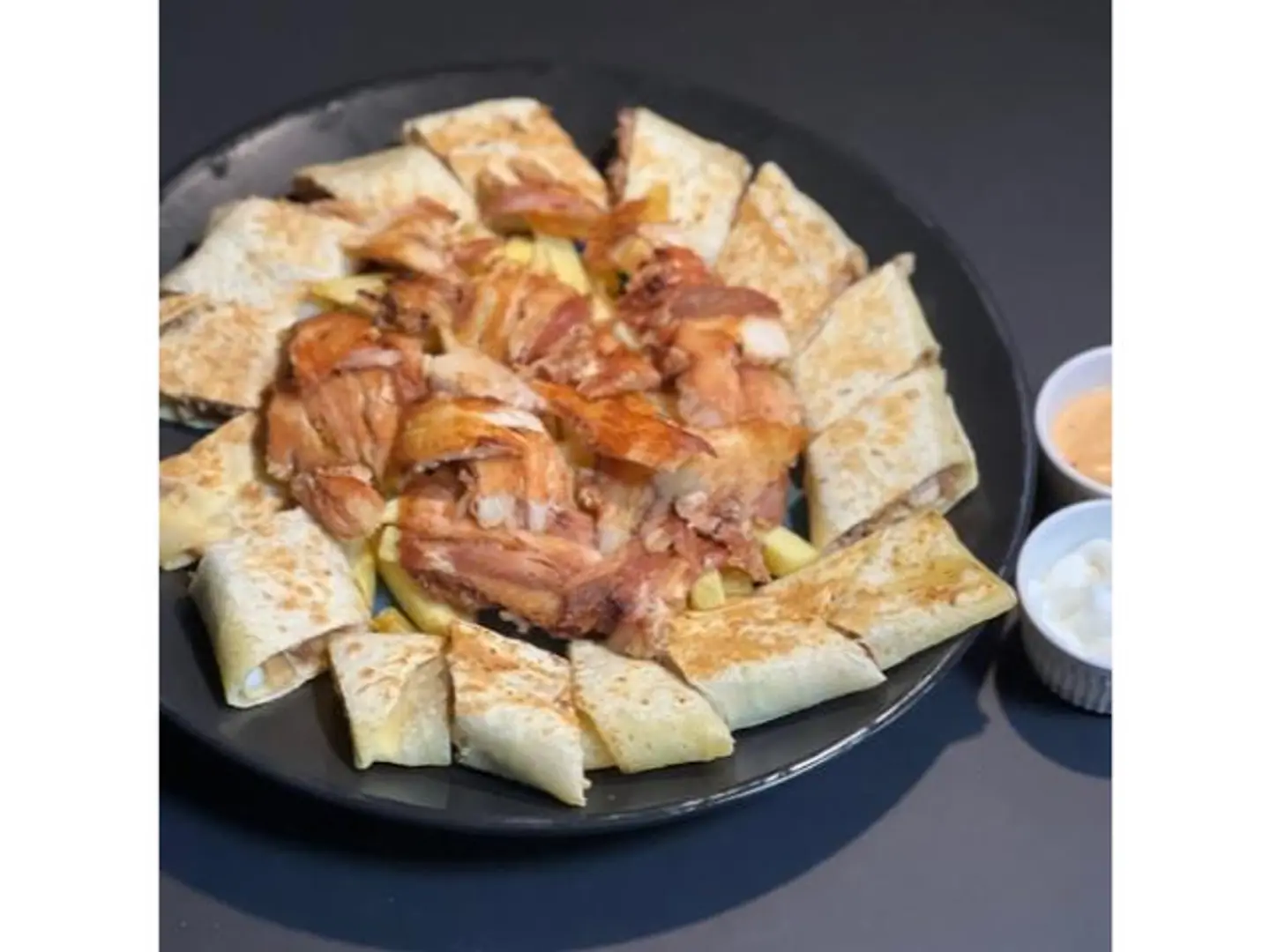 Shawarma Plate With Levantine Flavor