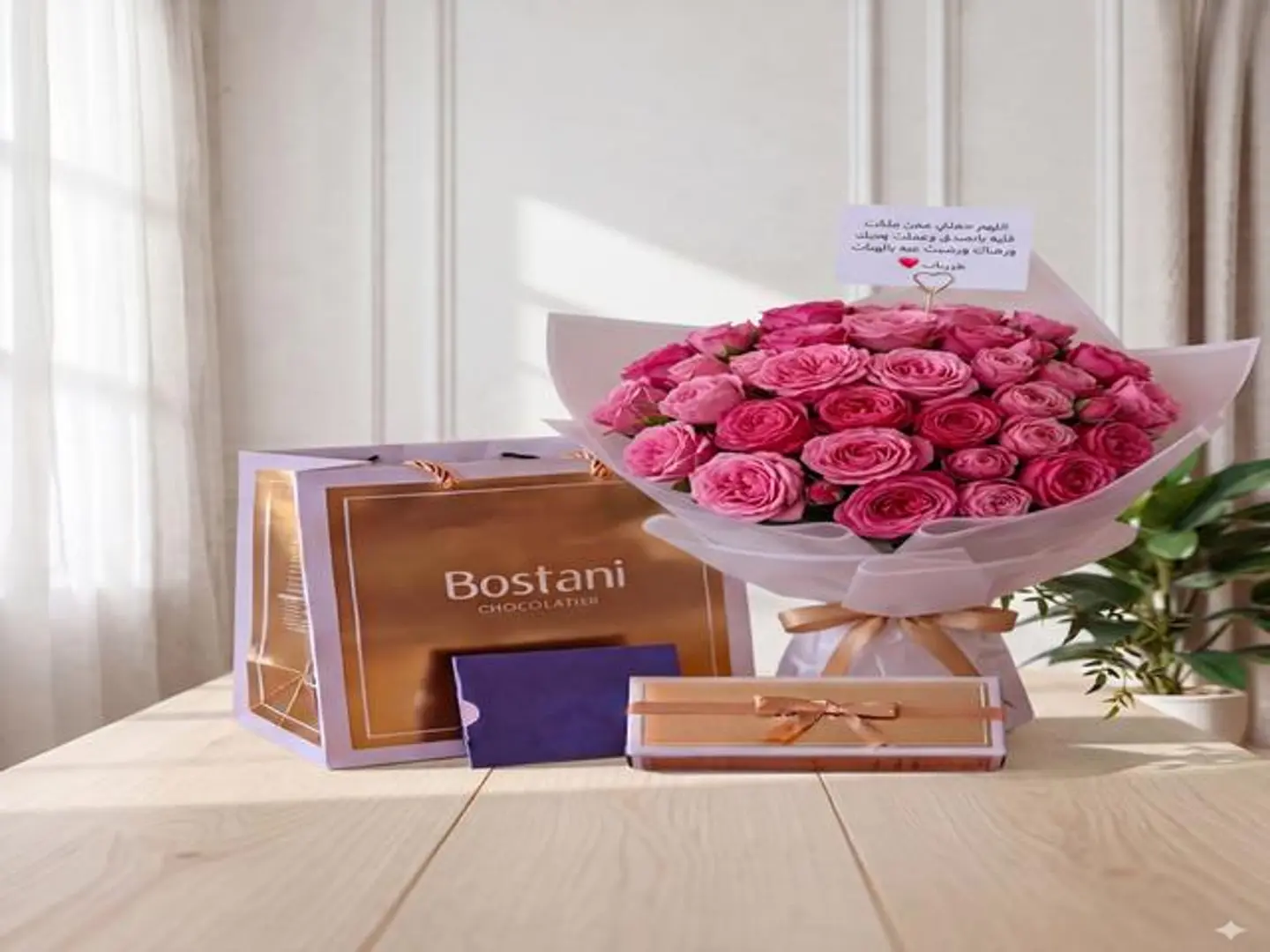 Rose With Bostani Chocolate 4