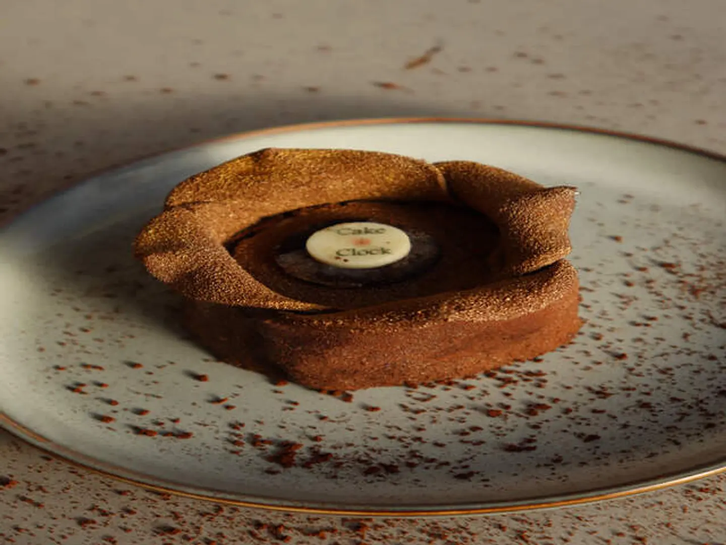 Hazelnut Flower Cake