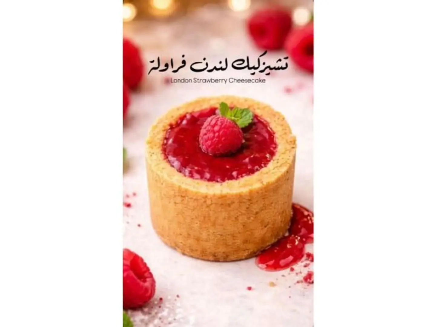 London Cheesecake Strawberry