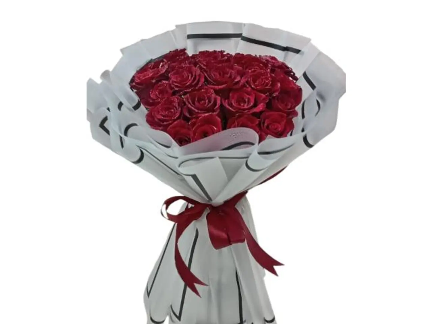 Attractive Red Roses Bouquet
