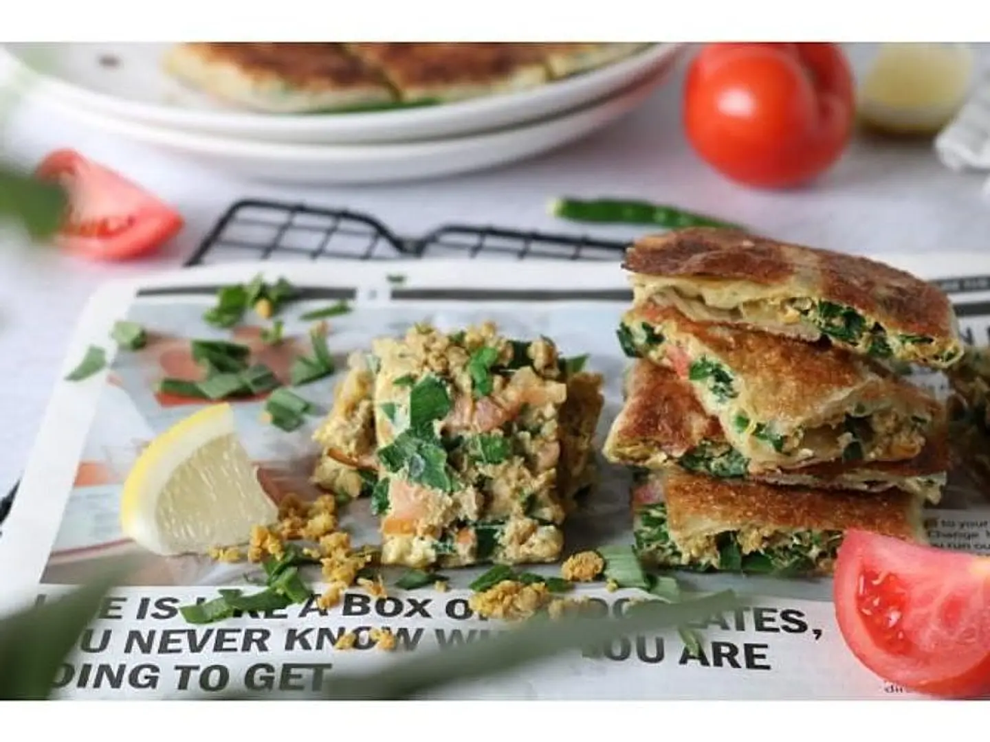 مطبق خضار بالحم