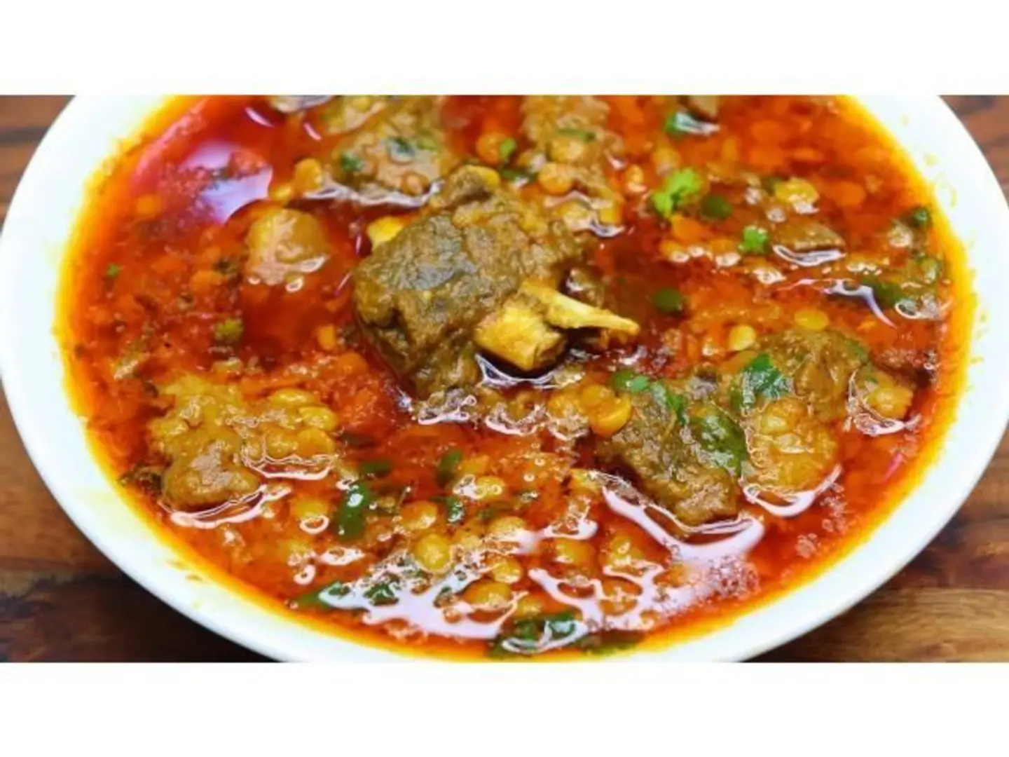 Daal Gosht Lentils With Meat