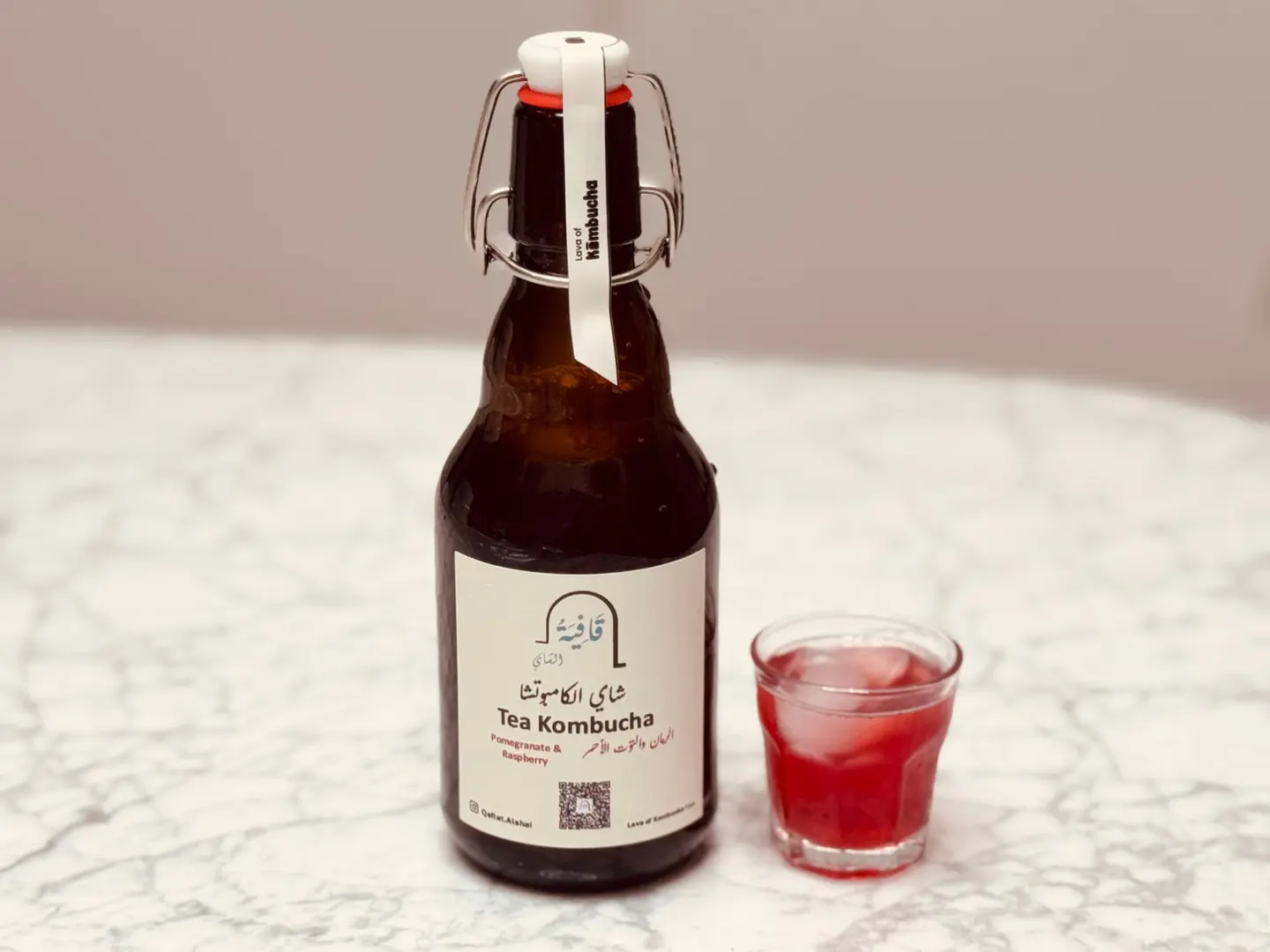 Kombucha Tea – Pomegranate & Red Berry