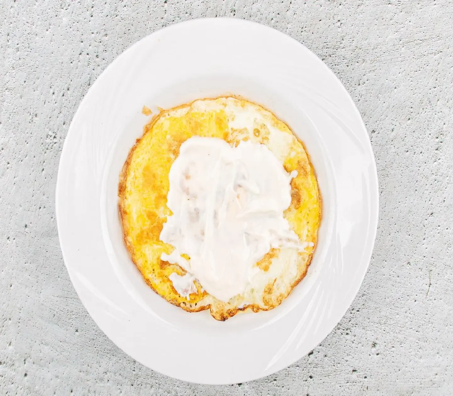 Egg And Cheese Plate