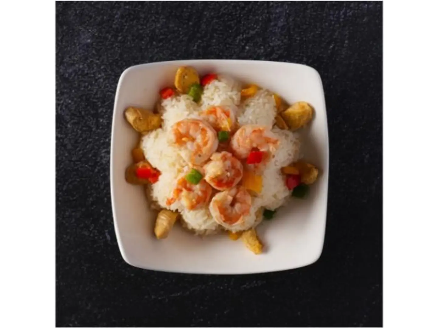 Shrimp Rice With Caviar