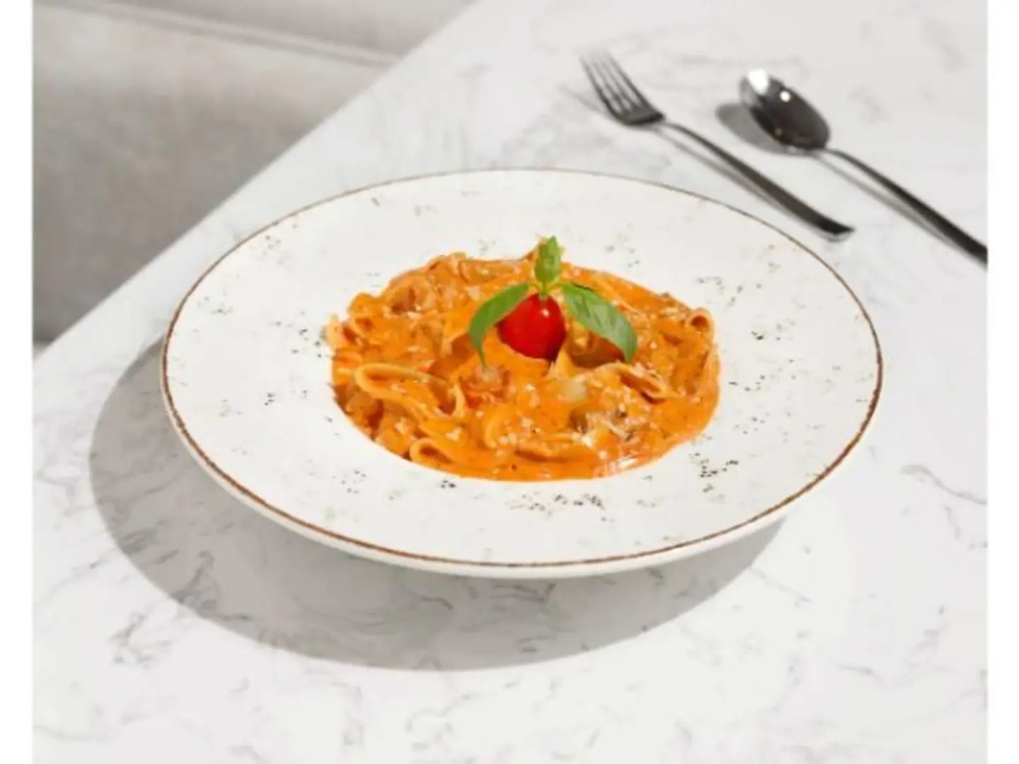 Fettuccine Alfredo Shrimp Pasta