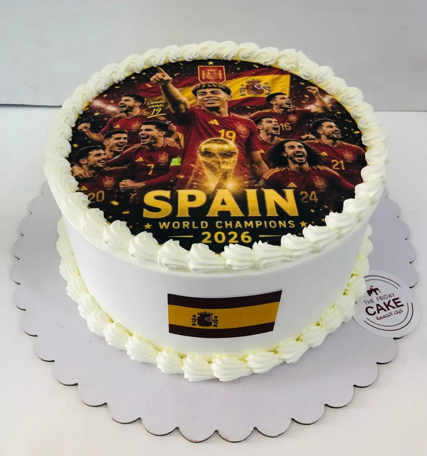Spain Winner Cake - Large