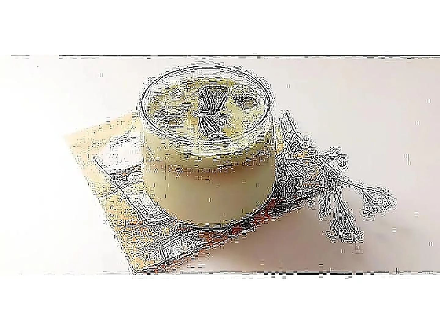 ماتشا حليب نباتي