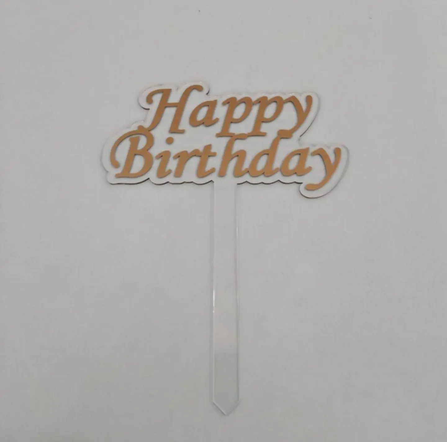 Happy Birthday Cake Topper