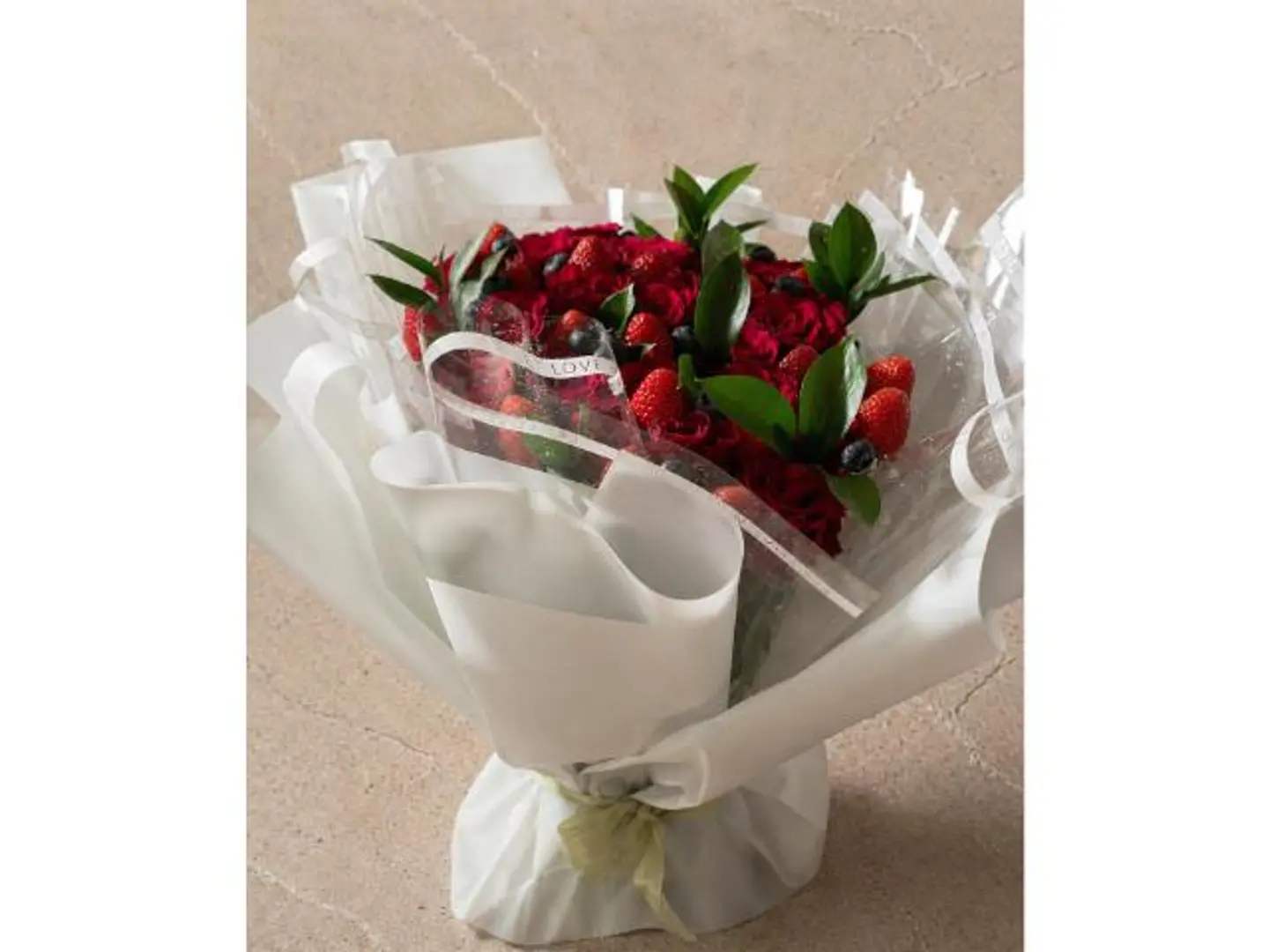 Flower And Fruit Bouquet