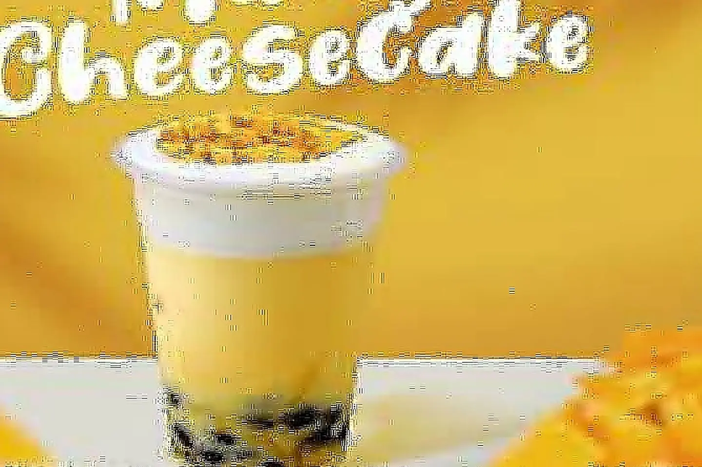 Mango Cheesecake Milk Tea