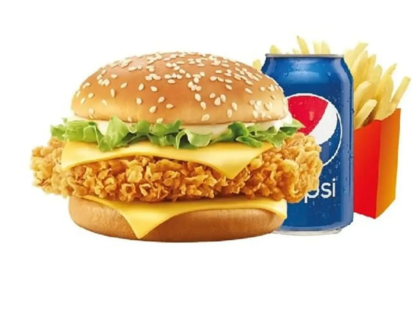 Regular Zinger Burger Meal