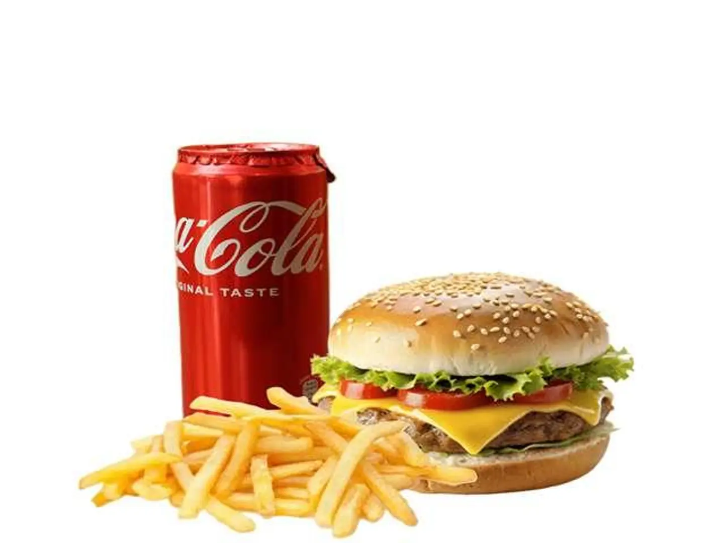 وجبة برجر لحم