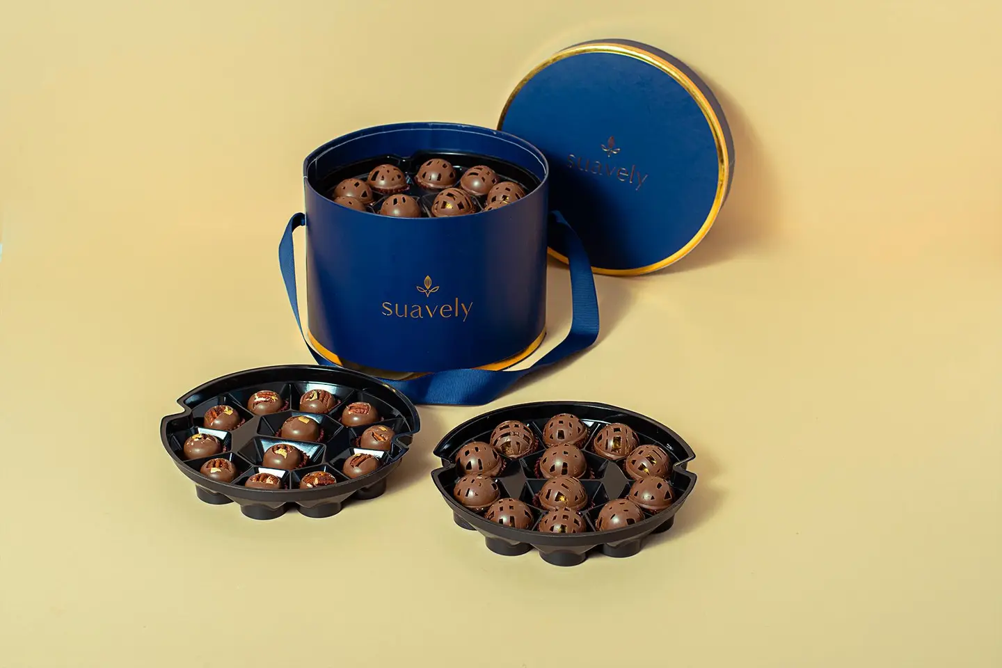Box Of Assorted Chocolate Round