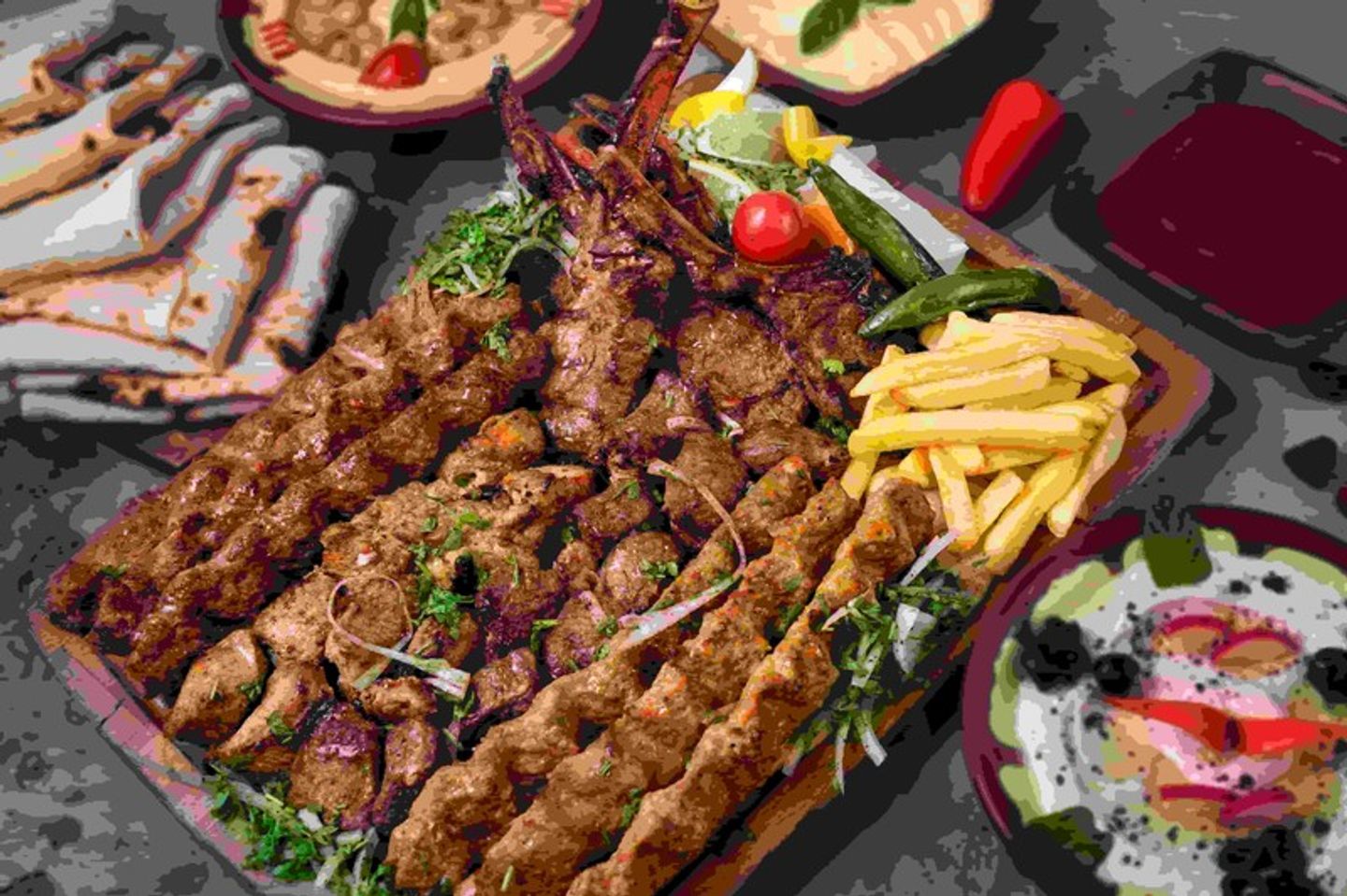 Half A Kilo Of Grilled