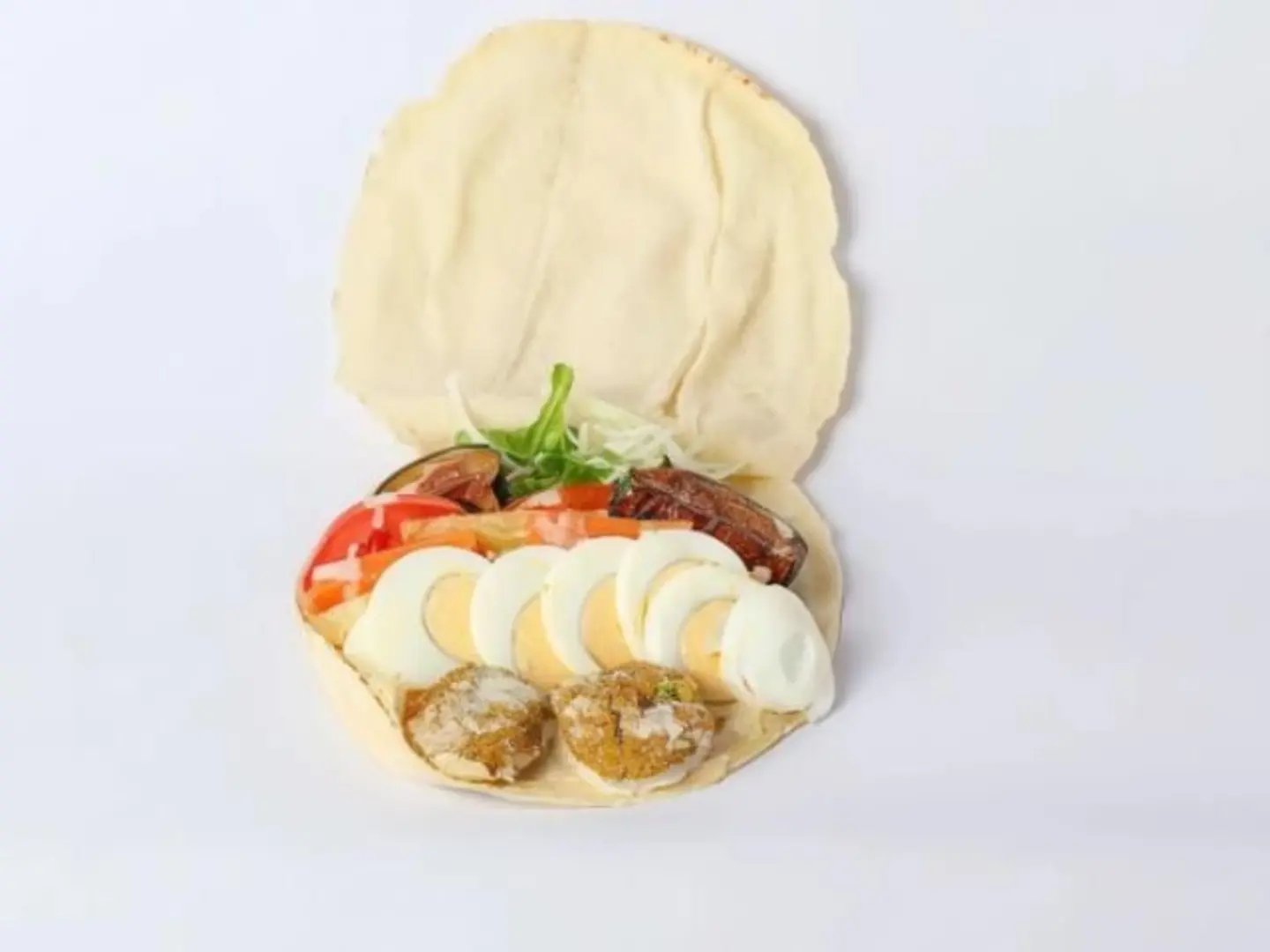 Taamiya Egg & Hummus Sandwich