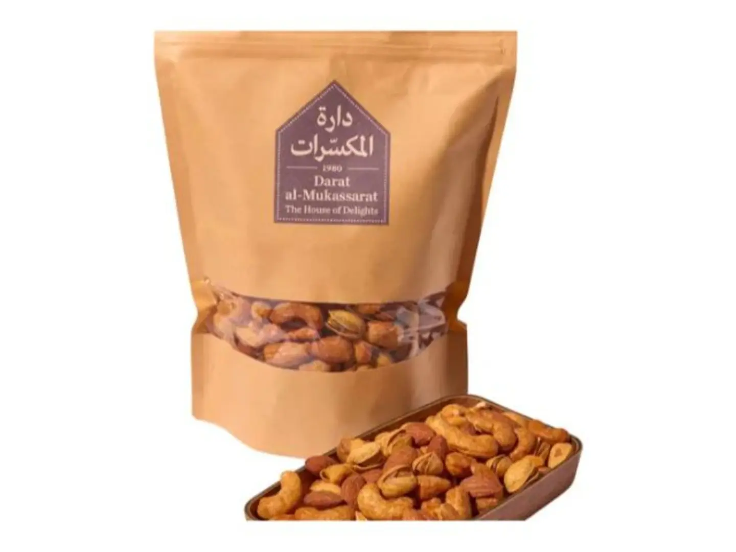 مكسرات مشكلة بنكهة الشواء