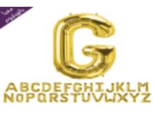 Big Gold Letters - A