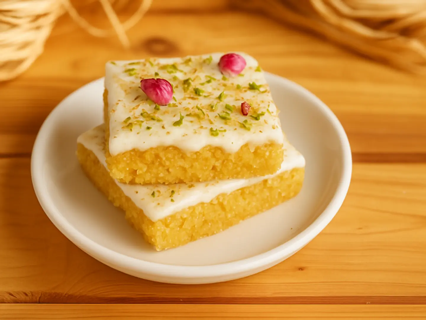 Marshmallow Basbousa - 1/4 Kilo