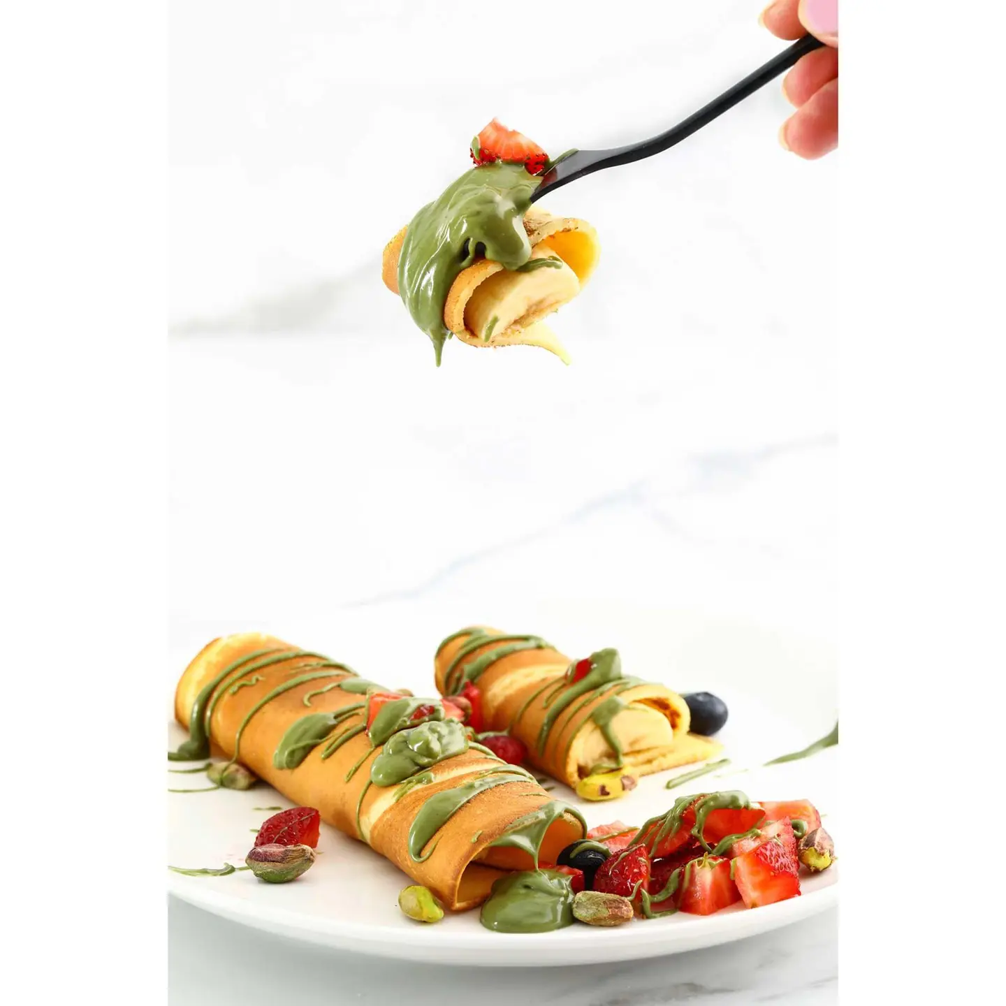 كريب فواكه بستاشيو