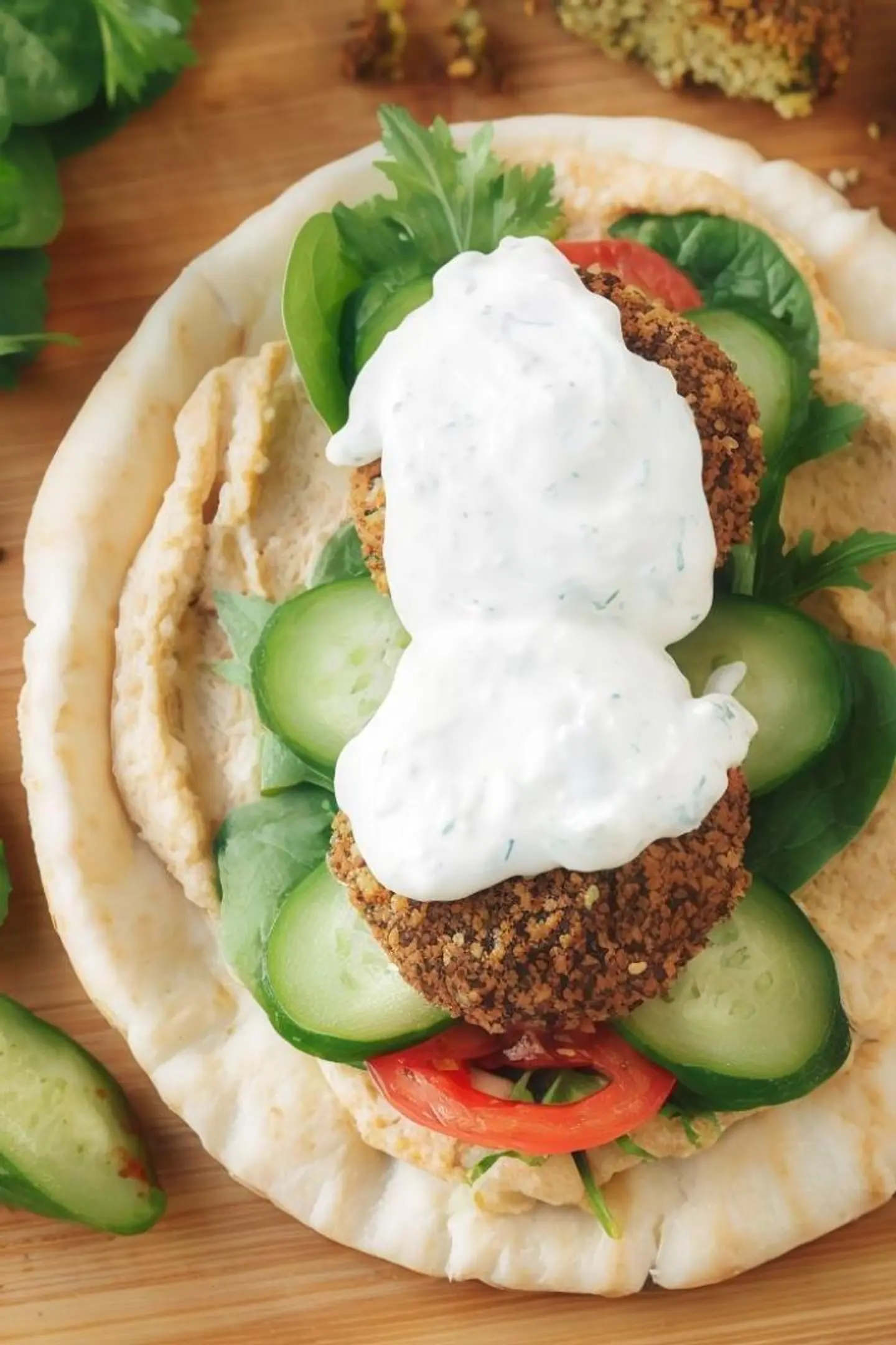 Falafel With Labneh