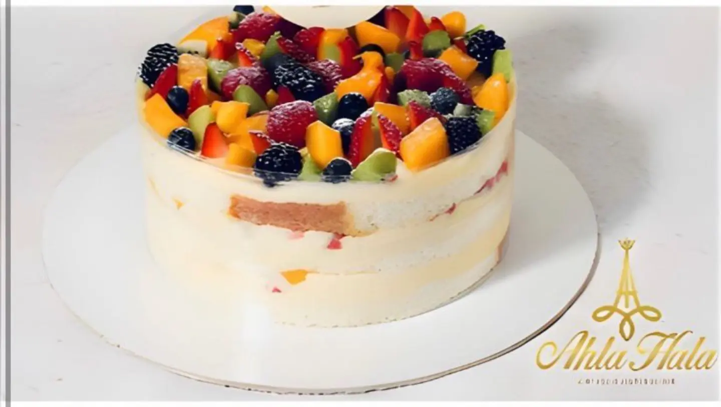 Fruit Cream Pastry Cake