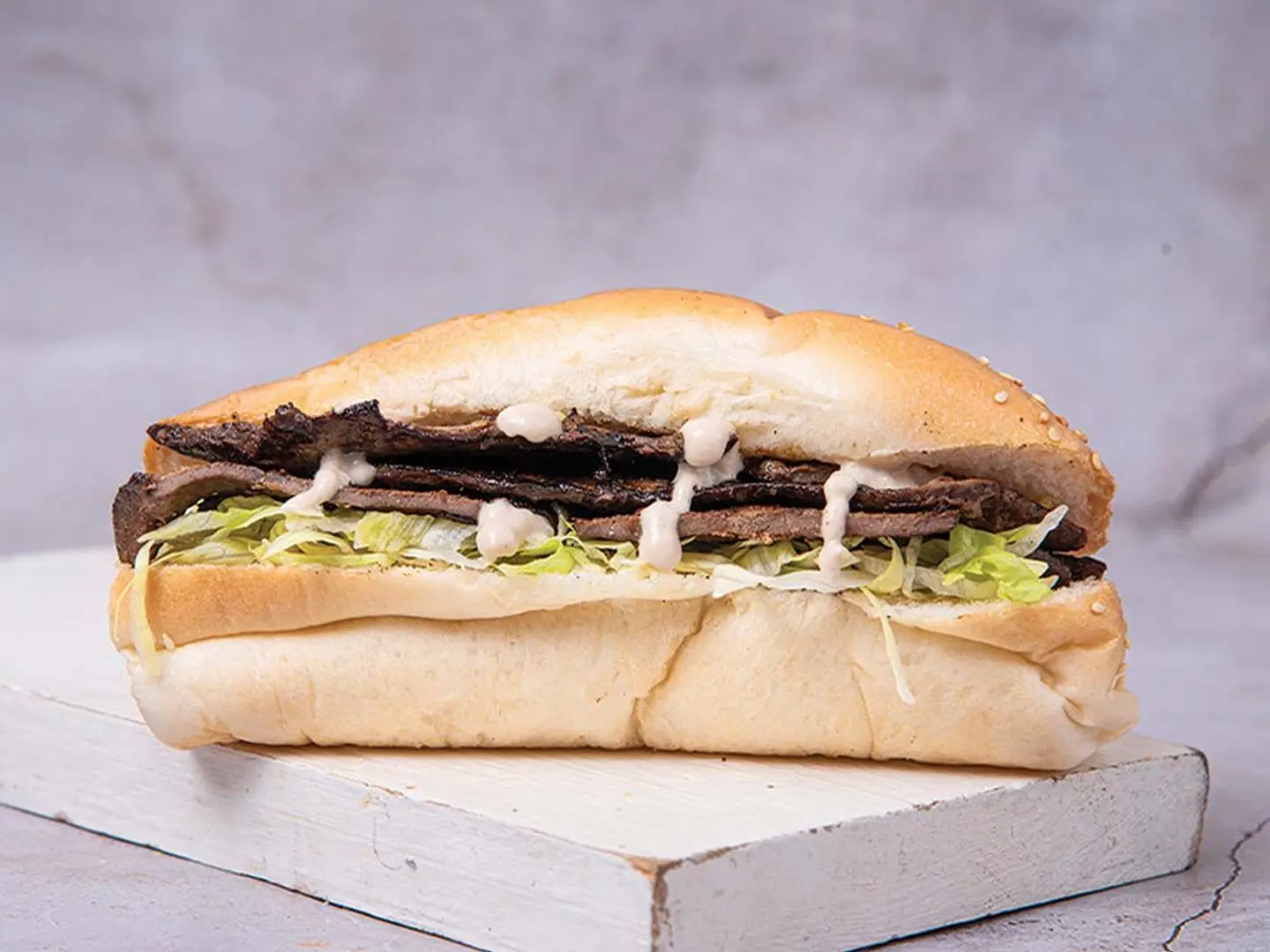 Liver And Cheese Sandwich