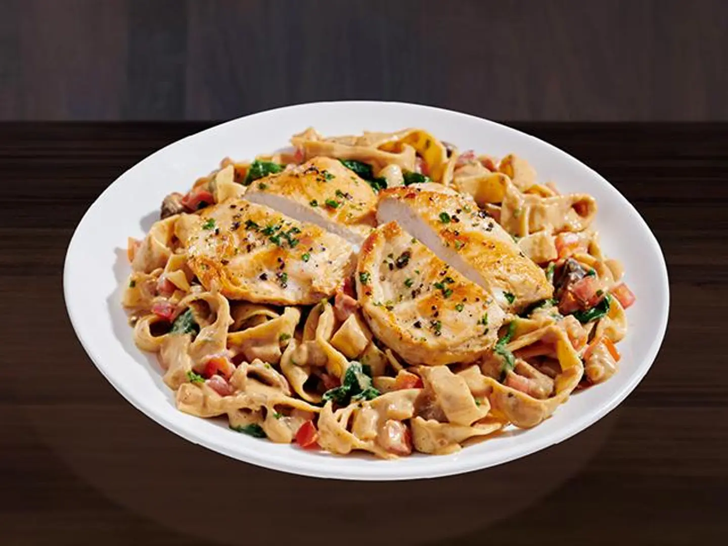 باستا الدجاج بالثوم