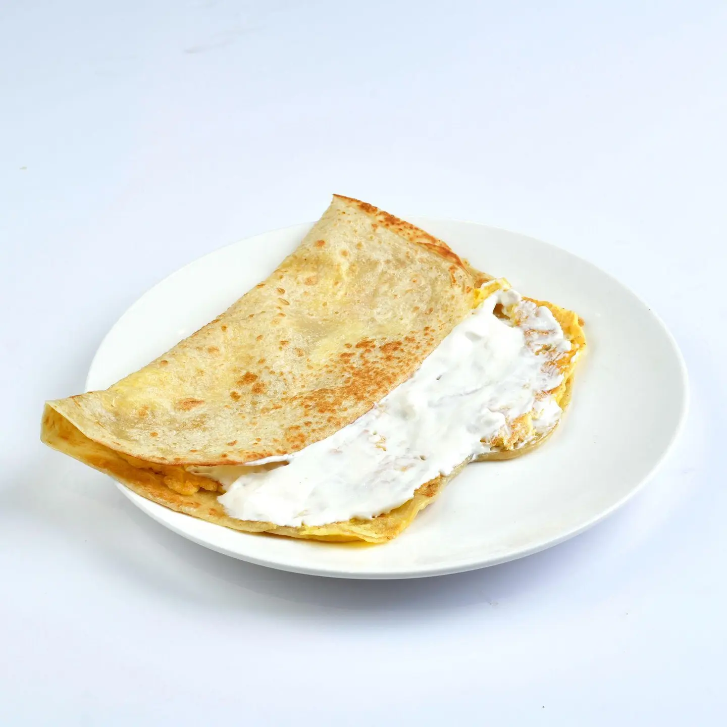 Chapati With Eggs & Cheese
