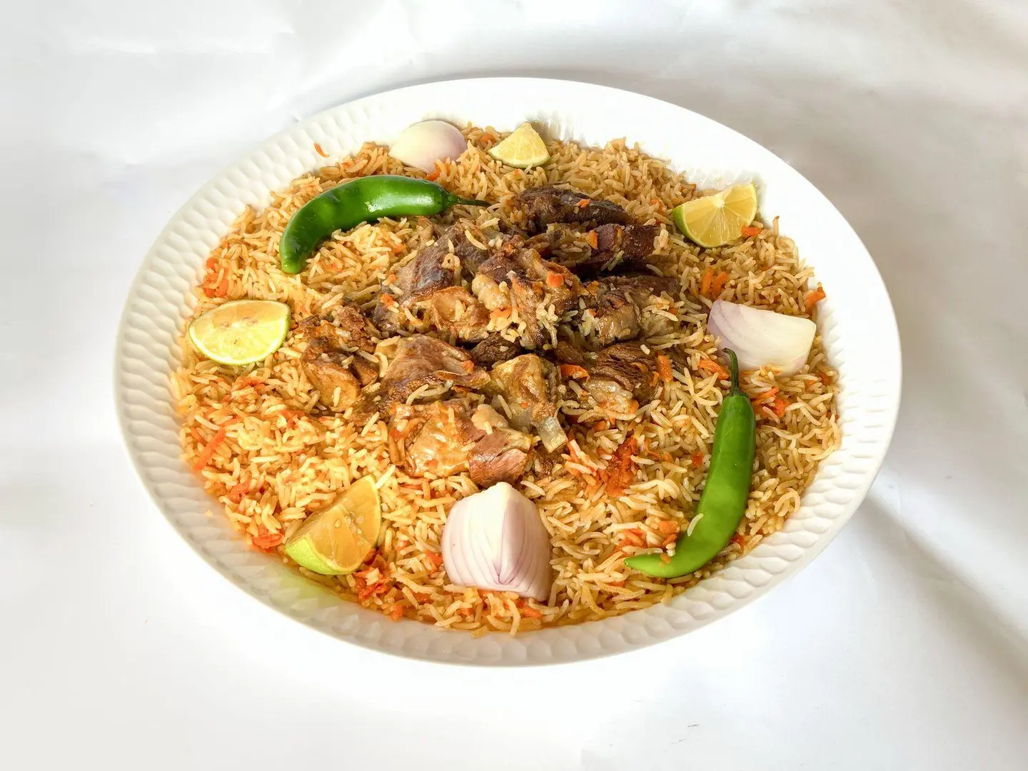 Half Grilled Chicken With Jallab Rice