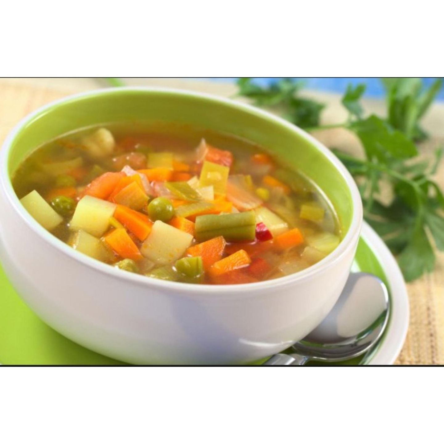 شوربة خضار صافية