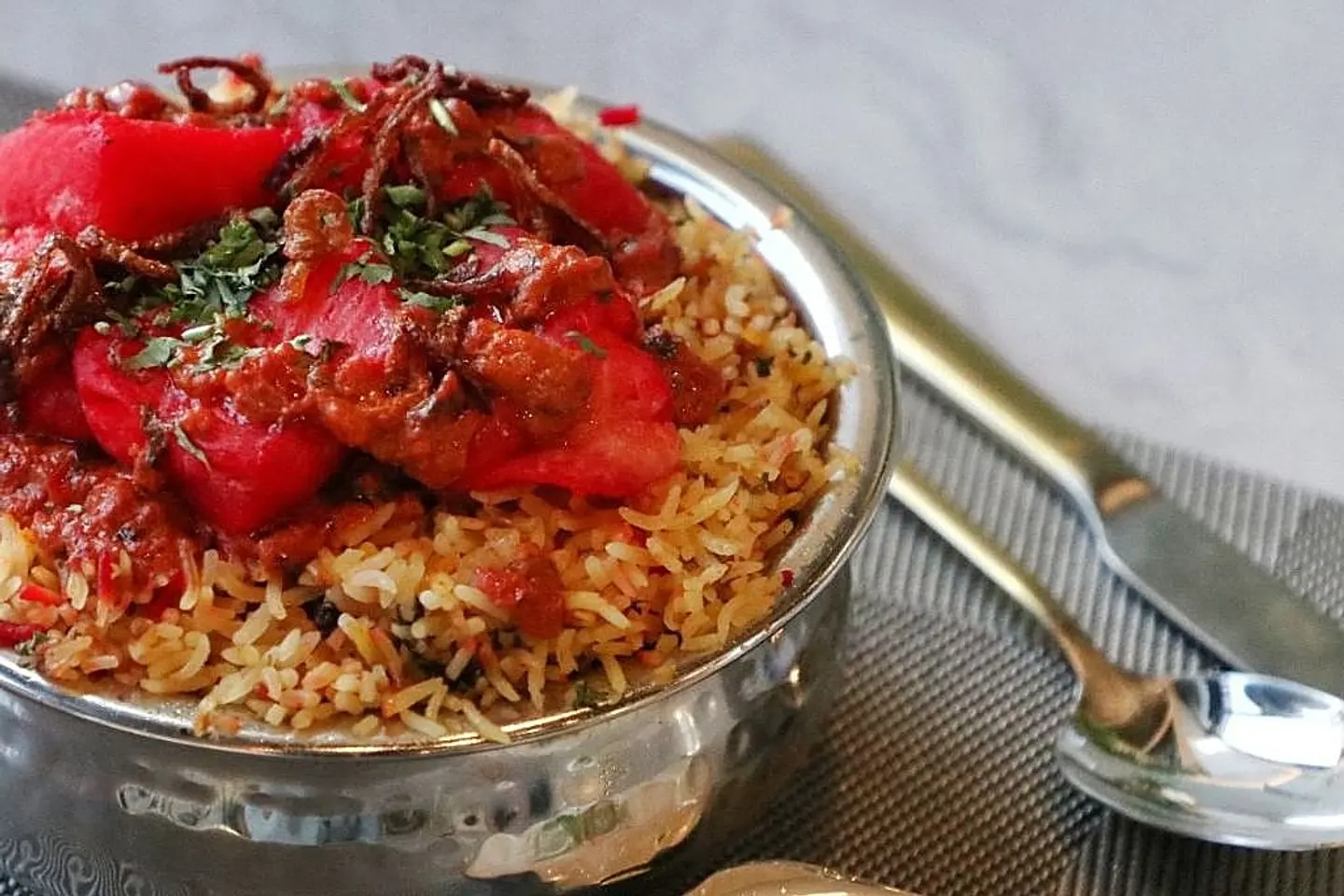 برياني سمك فيلية