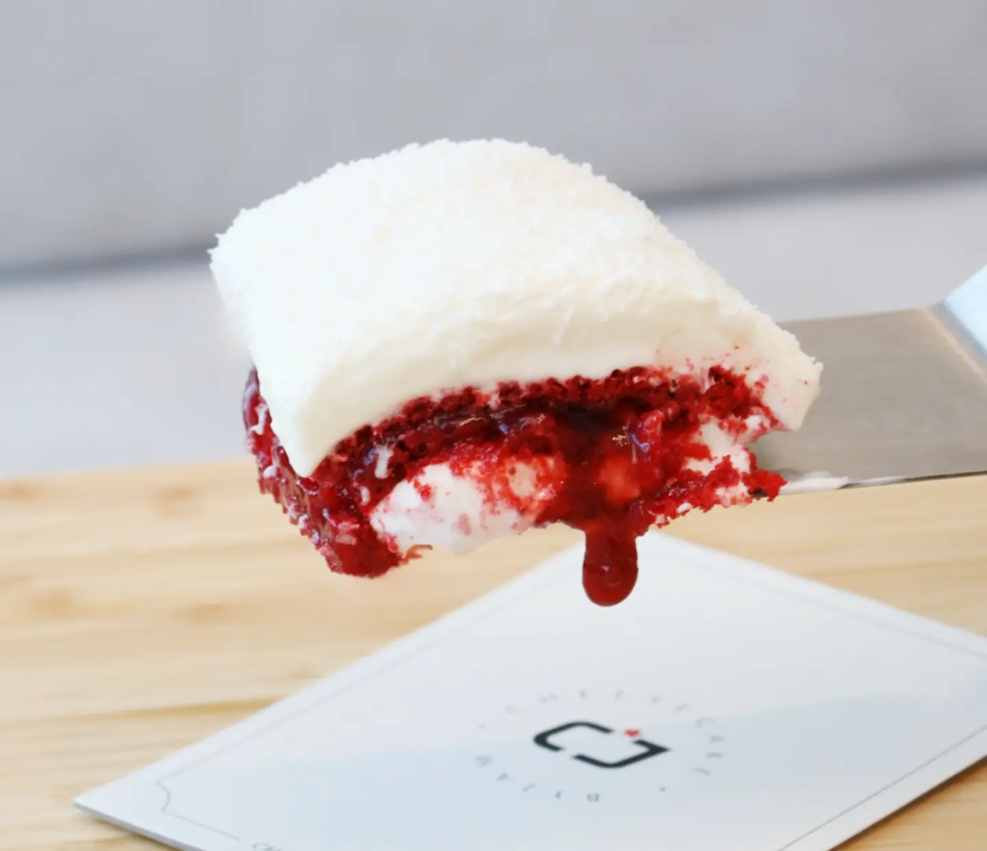 Coconut And Berries Cheesecake