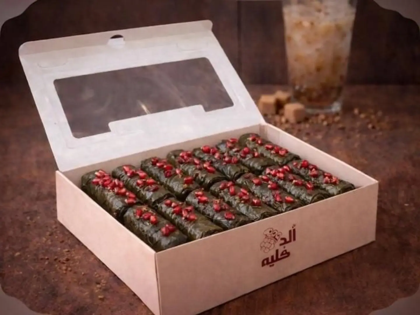 ورق عنب وسط