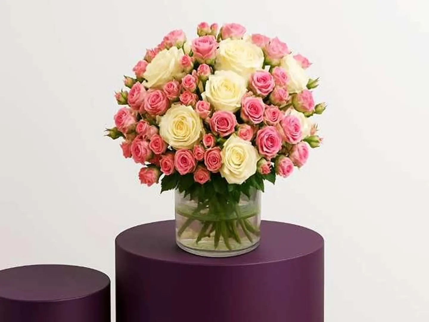 Wide Cylindrical Vase