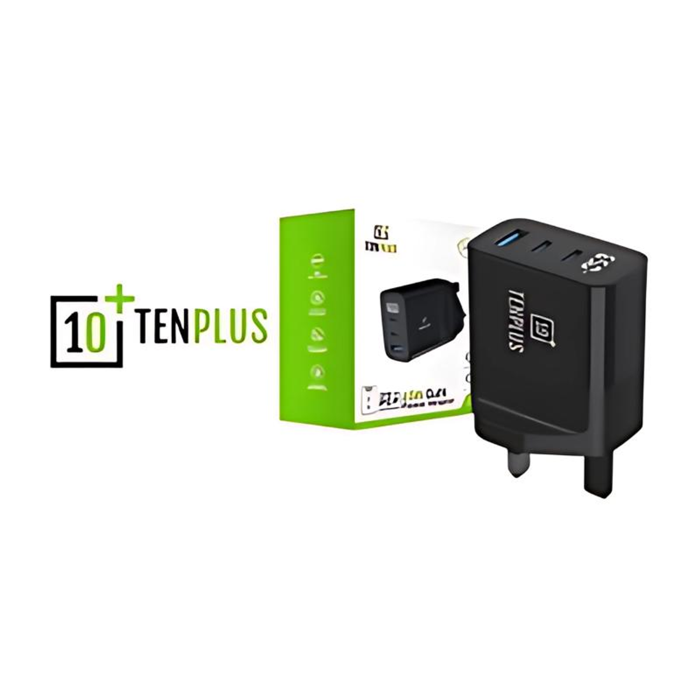 Ten Plus Charger 65 W 2x Usb C + Usb