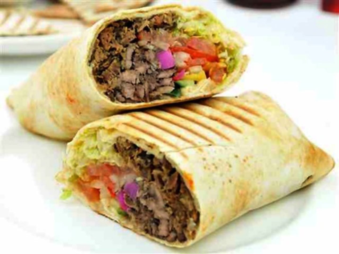 شاورما دجاج صغير خبز عادي